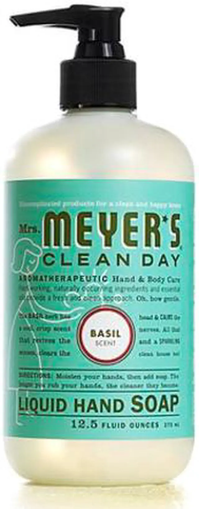 Alt view image 5 of 15 - Mrs. Meyer's Liquid Hand Soap - Basil - 12.5 oz Liquid Hand Soap (Pack of 1)