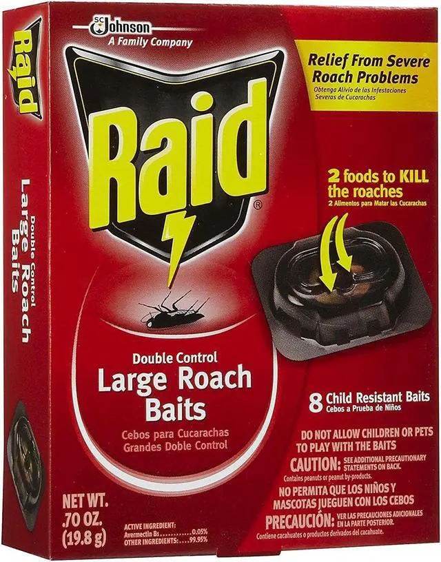 Alt view image 2 of 5 - Roach Baits 0.7 oz Box 6/Carton 697330