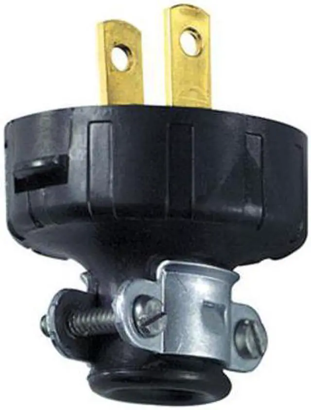 Alt view image 3 of 3 - Leviton Plug Vinyl Rnd 15Amp 1064-3609