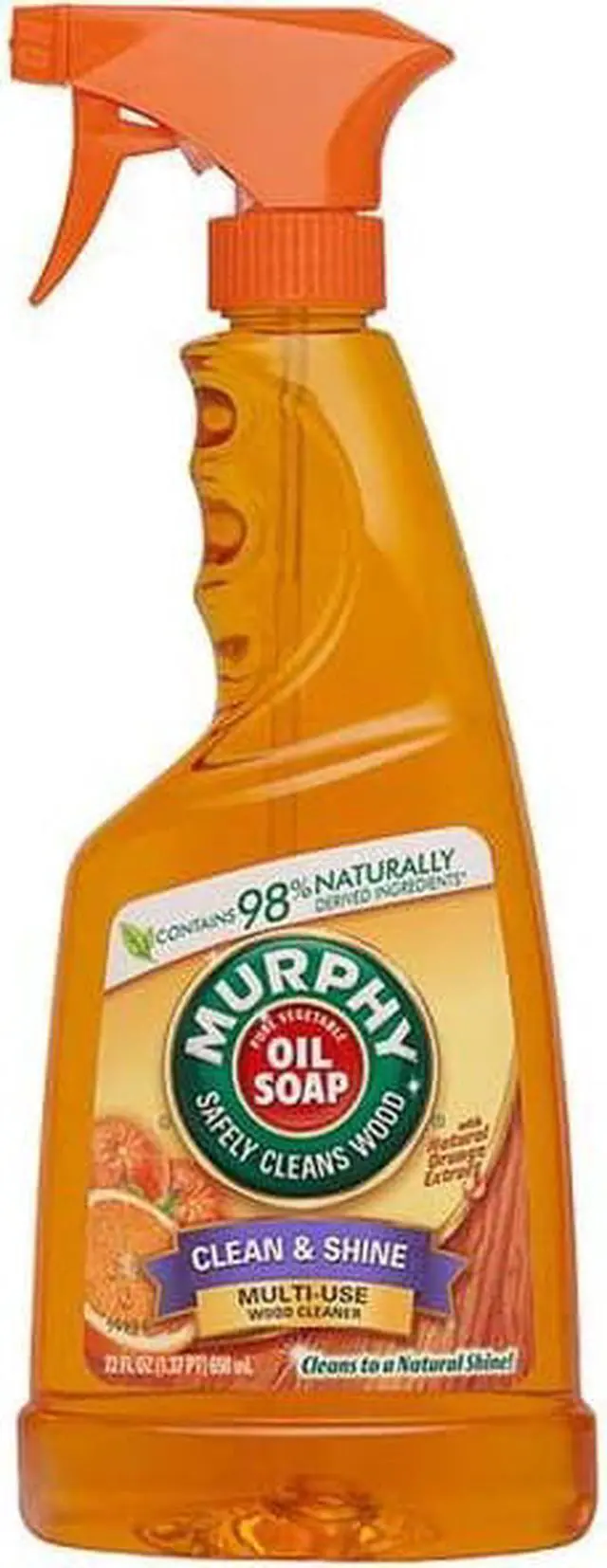 Alt view image 3 of 6 - Colgate-Palmolive Murphy Oil Soap Wood Cleaner 22oz. 9/CT Orange 01031CT