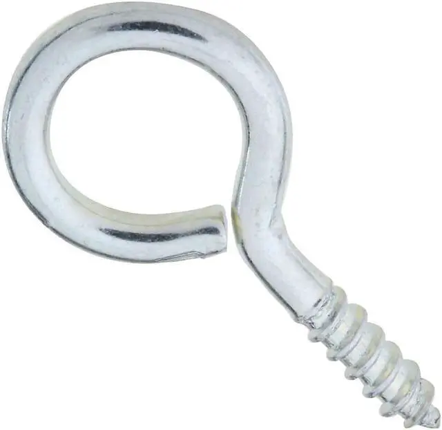Alt view image 3 of 6 - National #12 Zinc Large Screw Eye (10 Ct.) N119081