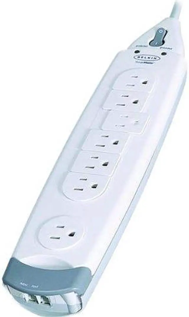 Main image of Belkin 7-Outlet SurgeMaster Home Series Surge Protector with 6-Foot Cord, F9H710-06