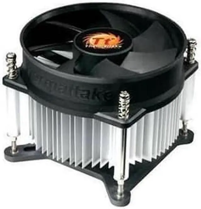 Alt view image 2 of 2 - Thermaltake CLP0556-B LGA1156 Core i7/i5/i3 1900-2300rpm 92mm CPU Cooler Fan