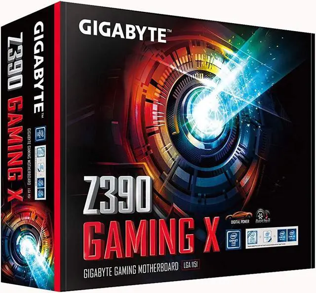 Alt view image 2 of 4 - GIGABYTE Z390 Gaming X (Intel LGA1151/Z390/ATX/2xM.2/Realtek ALC892/Intel LAN/HDMI/Gaming Motherboard)
