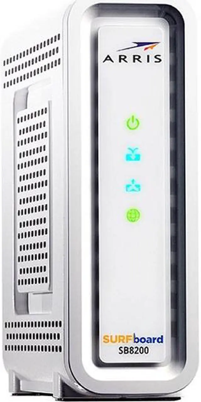 Alt view image 3 of 6 - ARRIS SURFboard SB8200 DOCSIS 3.1 Gigabit Cable Modem, Approved for Cox, Xfinity & others, (white)