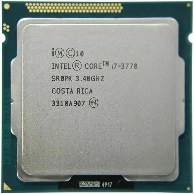 Alt view image 5 of 6 - Intel Core i7 3rd Gen - Core i7-3770 Ivy Bridge Quad-Core 3.4GHz (3.9GHz Turbo) LGA 1155 77W CM8063701211600 Desktop Processor Intel HD Graphics 4000