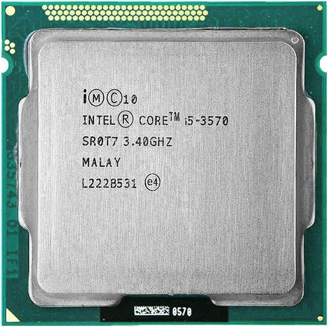 Alt view image 2 of 3 - Intel BX80637I53570 Core I5 I5-3570 Quad-Core (4 Core) 3.40 Ghz Processor - Socket H2 Lga-1155Retail Pack - 1 Mb - 6 Mb Cache - 5 Gt/S Dmi - Yes - 3.80 Ghz Overclocking Speed - 22 Nm - 3 Number Of Mo