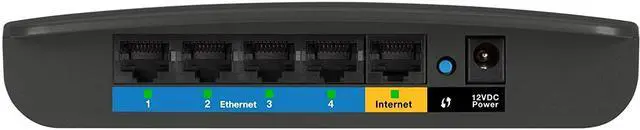 Alt view image 6 of 6 - Linksys E1200-NP Wireless-N Router with 4-Port Ethernet Switch - Up to 300 Mbps