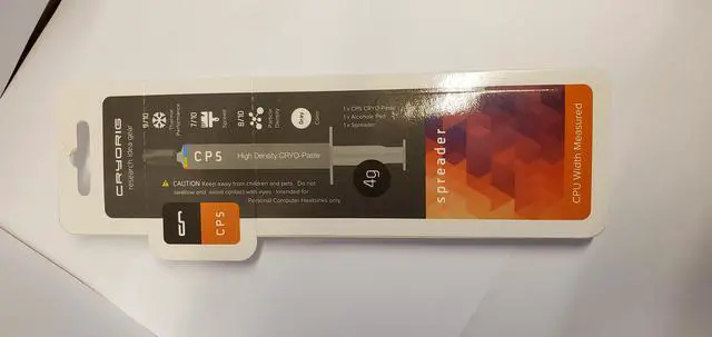 Alt view image 5 of 6 - Cryorig CP5 Performance Thermal Compound Kit Grey 4 Grams