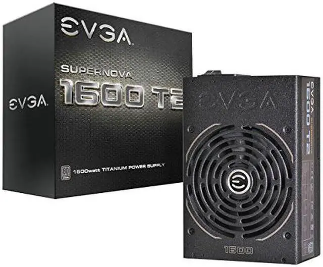 Main image of EVGA SuperNOVA 1600 T2 80+ TITANIUM, 1600W Fully Modular 220-T2-1600-X1