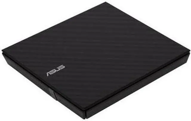 Alt view image 3 of 6 - Asus SDRW-08D2S-U SDRW-08D2S-U DVD-Reader - External - Retail Pack - Black, White