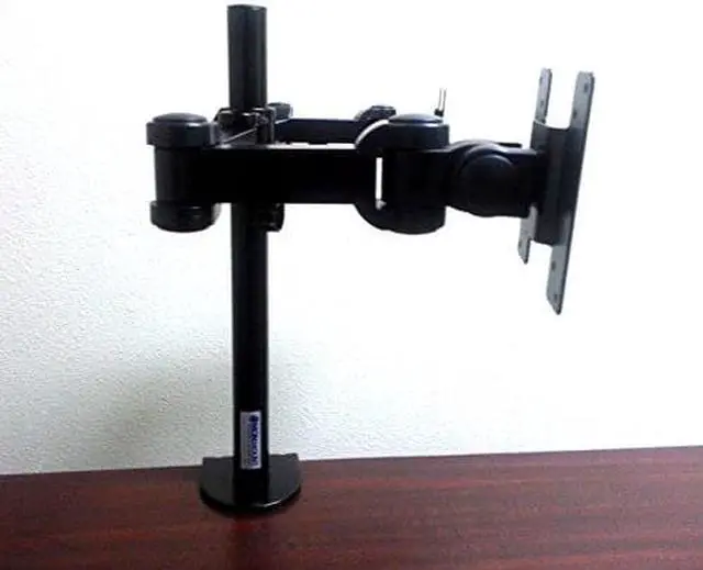 Alt view image 4 of 14 - Monmount Premium Dual Monitor Arm Mount - Complete Kit