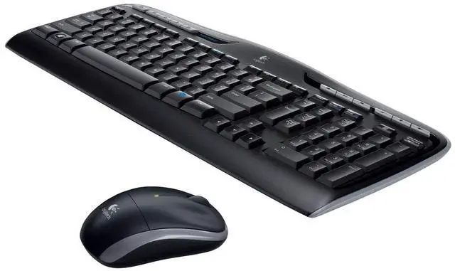 Alt view image 3 of 4 - Logitech MK320 Desktop Wireless Multimedia Keyboard & Optical Mouse Kit (Black) 920-002836-PB-R