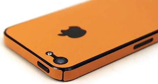 Alt view image 2 of 6 - BodyGuardz Armor Rindz for iPhone 5 - Tangerine Slice BZ-AROI5-0912