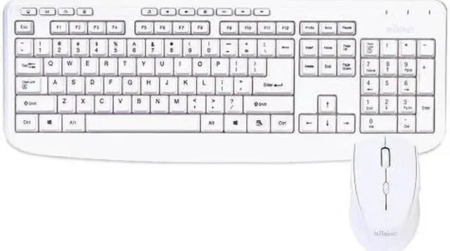 Alt view image 6 of 9 - Bornd M610 Water Resistant 104 Key Wireless Keyboard and Optical Mouse Kit