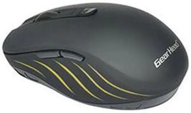 Alt view image 9 of 14 - GEAR HEAD BT9750BLK Black 6 Buttons 1 x Wheel Bluetooth Wireless Optical Mouse