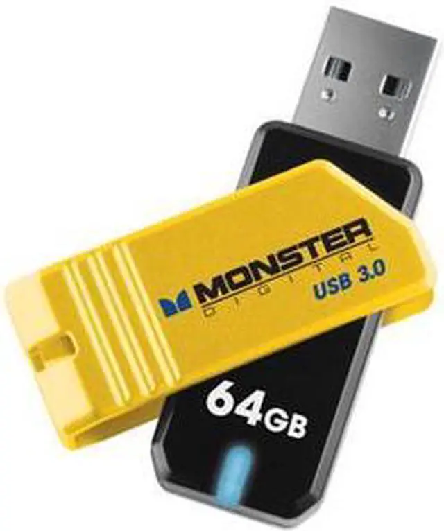 Alt view image 2 of 2 - Monster Digital Coppa 3.0 64GB USB 3.0 Flash Drive with Twist Cap UFD-0064-207