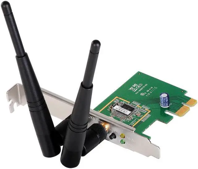 Alt view image 2 of 7 - Edimax Network EW-7612PIN V2 N300 Wireless 802.11b/g/n PCI Express Adapter