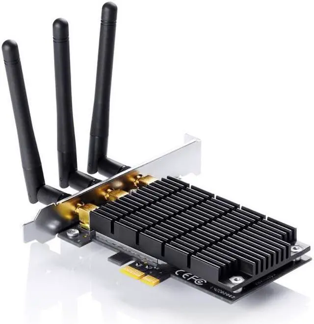Alt view image 2 of 4 - TP-LINK Archer Archer T8E IEEE 802.11ac - Wi-Fi Adapter for Desktop Computer - PCI Express - 1.71 Gbit/s - 2.40 GHz ISM - 5 GHz UNII - Internal