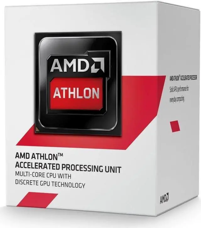 Alt view image 2 of 3 - AMD AMD Athlon 5370 AM1 FS1B 25W AD5370JAHMBOX Desktop Processor AMD Radeon HD 8400