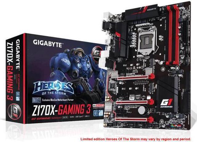 Refurbished: Gigabyte LGA1151 Intel Z170 ATX DDR4 Motherboards GA-Z170X- Gaming 3 - Newegg.com