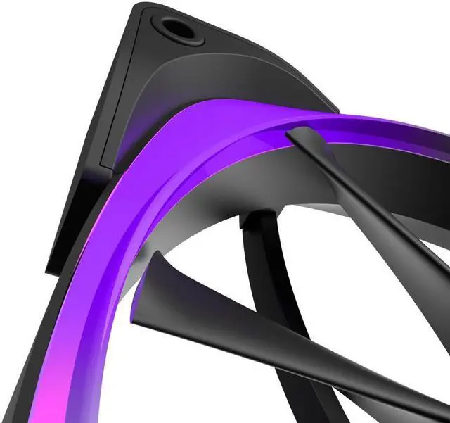 Alt view image 11 of 12 - NZXT RF-AR120-T1 RGB LED Aer RGB120 Triple Pack 3 x Advanced RGB LED PWM Fan for HUE+