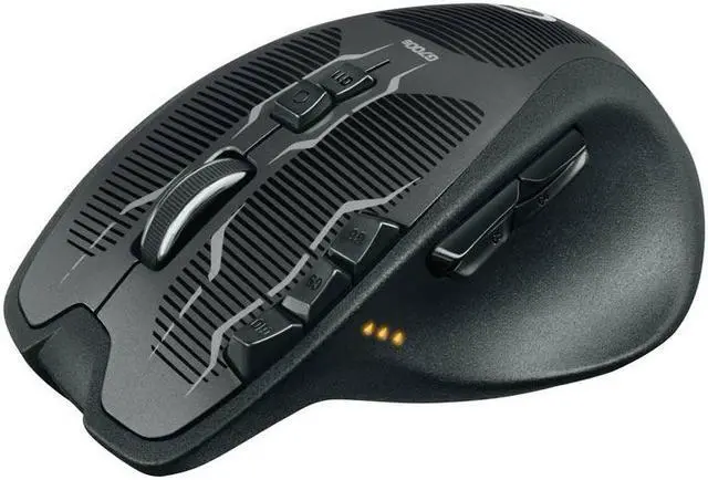 Alt view image 9 of 9 - Logitech G700s 910-003584 Black 13 Buttons 1 x Wheel USB Wired / Wireless Laser Rechargeable Gaming Mouse