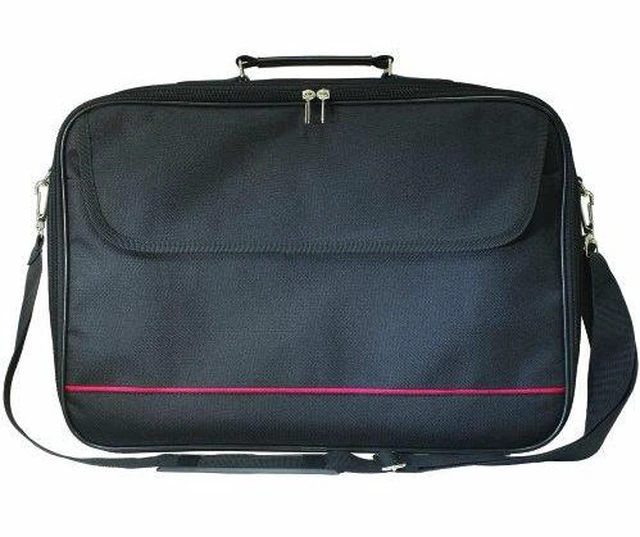 Alt view image 7 of 7 - Digital Treasures ToteIt! Carrying Case for 17.6" Notebook - Black - Shoulder Strap, Handle - 12.8" Height x 18" Width x 3.3" Depth