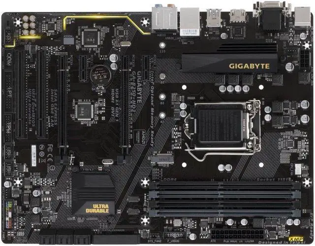 Alt view image 4 of 5 - GIGABYTE GA-B250-HD3 LGA1151 Intel ATX DDR4 MOTHERBOARD ONLY