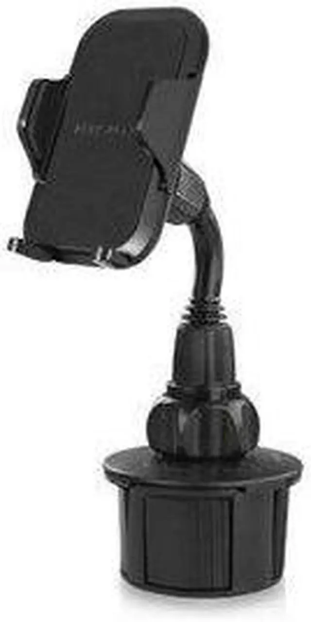 Alt view image 4 of 8 - Macally mCup Adjustable Cup Holder for All Portable Devices in Vehicle (Black)