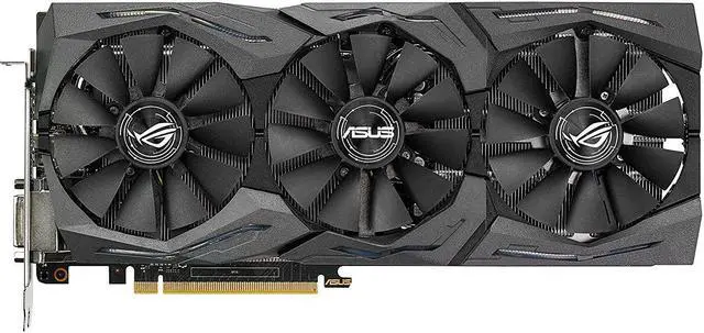 Alt view image 2 of 4 - ASUS STRIX-RX480-8G-GAMING Radeon RX 480 8GB DP 1.4