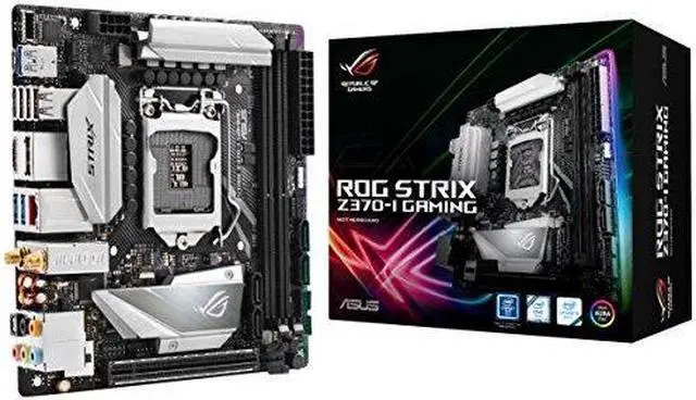 Refurbished: ASUS ROG STRIX Z370-I GAMING LGA1151 DDR4 DP