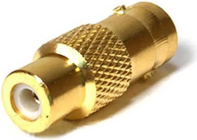 Alt view image 4 of 4 - Monoprice BNC Female to RCA Female Adapter - Gold Plated |Transfer 75ohm Signals