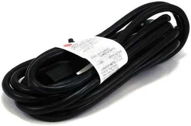 Alt view image 6 of 17 - Monoprice 3-Prong Extension Cord - 10 Feet - Black | NEMA 5-15P to NEMA 5-15R, 16AWG, 13A