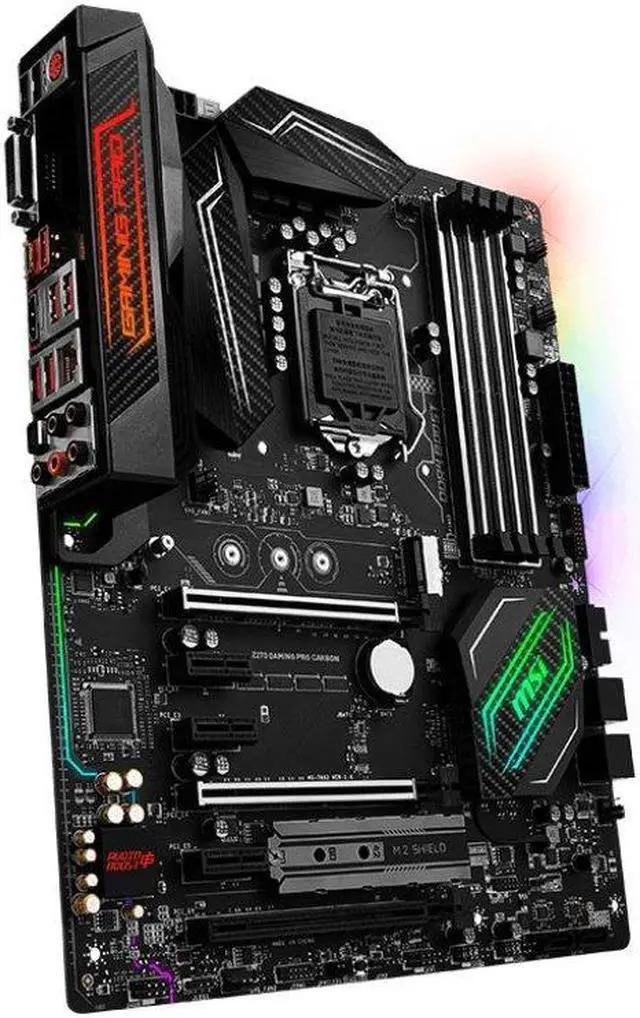 Alt view image 4 of 12 - MSI Performance Gaming Intel Z270 DDR4 HDMI USB 3 SLI ATX Motherboard