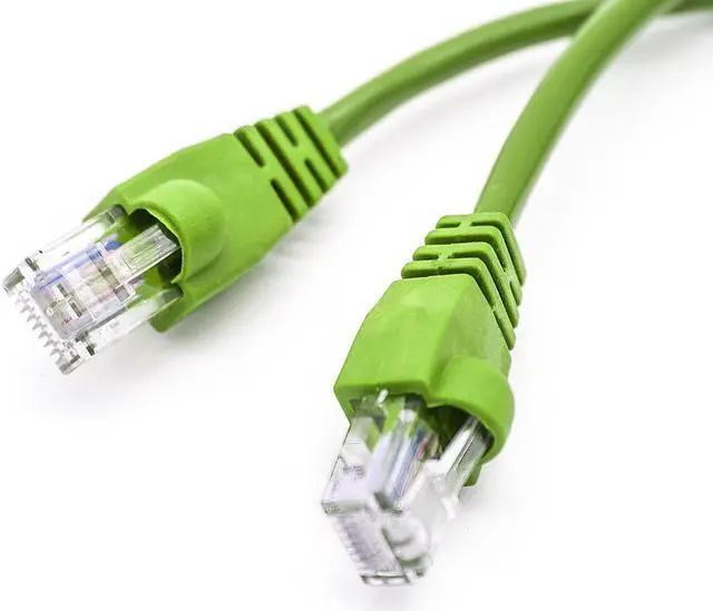 Main image of BattleBorn 2 Foot CAT6 Ethernet Network Patch Cable Premium (Green) BB-C6MB-2GN
