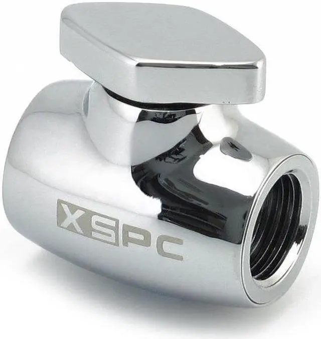 Main image of XSPC Ball Valve G1/4 (Chrome)"