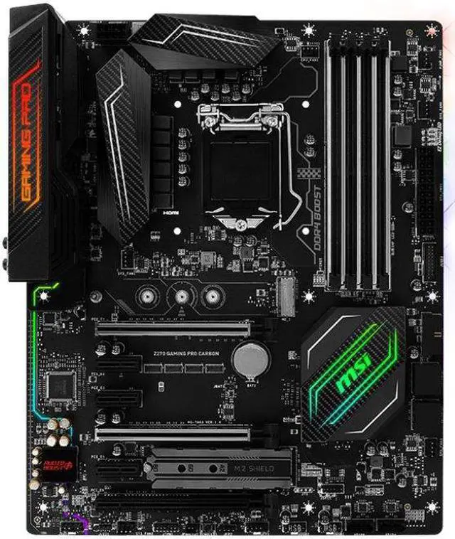 Alt view image 2 of 12 - MSI Performance Gaming Intel Z270 DDR4 HDMI USB 3 SLI ATX Motherboard