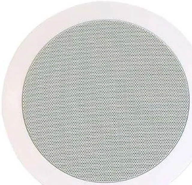 Alt view image 5 of 11 - Monoprice 2-Way Aramid Fiber In-Ceiling Speakers - 8 Inch (Pair) Titanium Silk Dome Tweeters - Caliber Series
