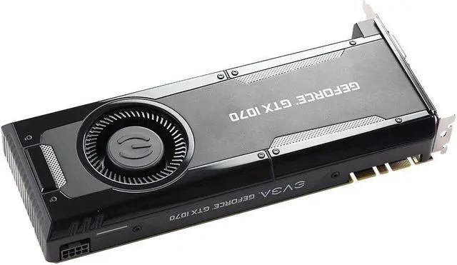 Alt view image 3 of 5 - EVGA GeForce GTX 1070, 8GB GDDR5, DX12 OSD Support (PXOC) Graphics Card