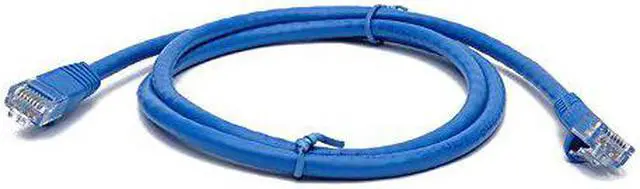 Main image of BattleBorn 2 Foot CAT6 Ethernet Network Patch Cable Premium (Blue)