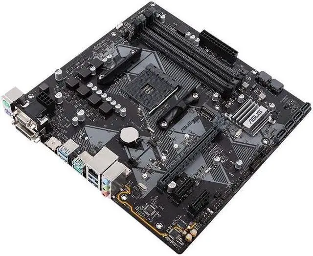 Alt view image 4 of 12 - ASUS PRIME B450M-A AM4 AMD B450 USB 3.1 HDMI Micro ATX AMD Motherboard
