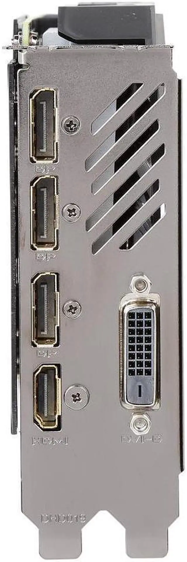 Alt view image 4 of 6 - GIGABYTE GeForce GTX 1060 3GB GDDR5 PCI Express 3.0 x16 ATX Graphics Card GV-N1060WF2OC-3GD