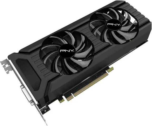 Alt view image 5 of 6 - PNY GeForce GTX 1060 Graphic Card - 1.51 GHz Core - 1.71 GHz Boost Clock - 6 GB GDDR5 - PCI Express 3.0 x16 - Dual Slot Space Required - 192 bit Bus Width - Fan Cooler - DirectX 12, OpenGL 4.5 - 3 ...