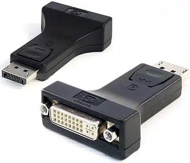 Alt view image 2 of 5 - Monoprice DisplayPort Male to DVI-D Female Adapter (Single-Link) 1920x1200 (250MHz) Compatible With Computer, Desktop, Laptop