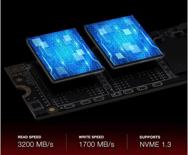 Alt view image 8 of 13 - XPG SX8200 PCIe NVMe Gen3x4 M.2 2280 240GB SSD (ASX8200NP-240GT-C) w/ Black XPG Heatsink
