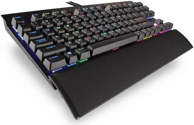 Alt view image 2 of 9 - Corsair K65 LUX RGB Compact Mechanical Gaming Keyboard - Cherry MX RGB Red (NA)