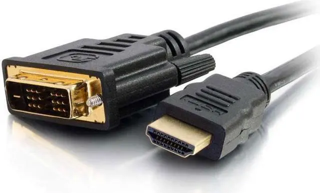 Alt view image 7 of 20 - Cables To Go C2G 42516 2 Meter HDMI to DVI Adapter Cable Cord