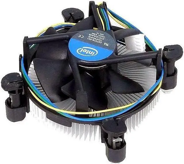 Alt view image 4 of 5 - New Intel CPU Fan Heatsink E97379 I3 I5 I7 Socket LGA 1150 1151 1156