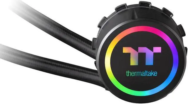 Alt view image 14 of 16 - Thermaltake Floe Riing RGB 280 TT Premium Edition CL-W167-PL14SW-A Water Cooler